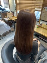 ヘアリゾート粋 トゥジュ 池袋東口店(tujuh)&nbsp;艶髪ロング/ストレート/まろやかブラウン