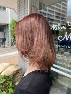 アトリエサロンドットエム(Atelier Salon .M) ボブレイヤーカット