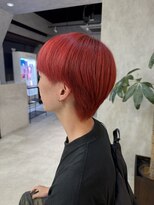 ニィー バイ ディコ(nii by Dico) ブリーチありレッドカラー♪ ハイトーン