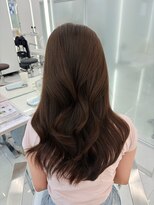 コア プラス 立川(COA PLUS) 透明感カラー髪質改善ダブルカラー韓国レイヤーカット前髪顔周り