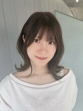 ルトワ(Lutowa)&nbsp;ダークパープル/ナチュラルショート/ミルクブラウン/夏/東広島