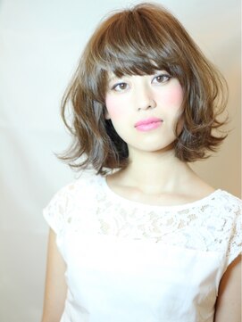 コルソ ケーツー 梅田 茶屋町(corso k-two) フレンチフリルボブ～カールのメリハリで小顔に～【茶屋町】