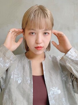 クリーム(CREAM) ストレートウェッティボブ