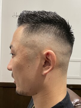 ヒロギンザ 横浜店(HIRO GINZA) 濡れパン 横浜/理容室/濡れパン/フェード