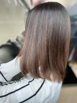 ジュジュル 稲毛本店(jujur)&nbsp;透明感カラー/ロング/カーキグレージュ/大人かわいい【稲毛】