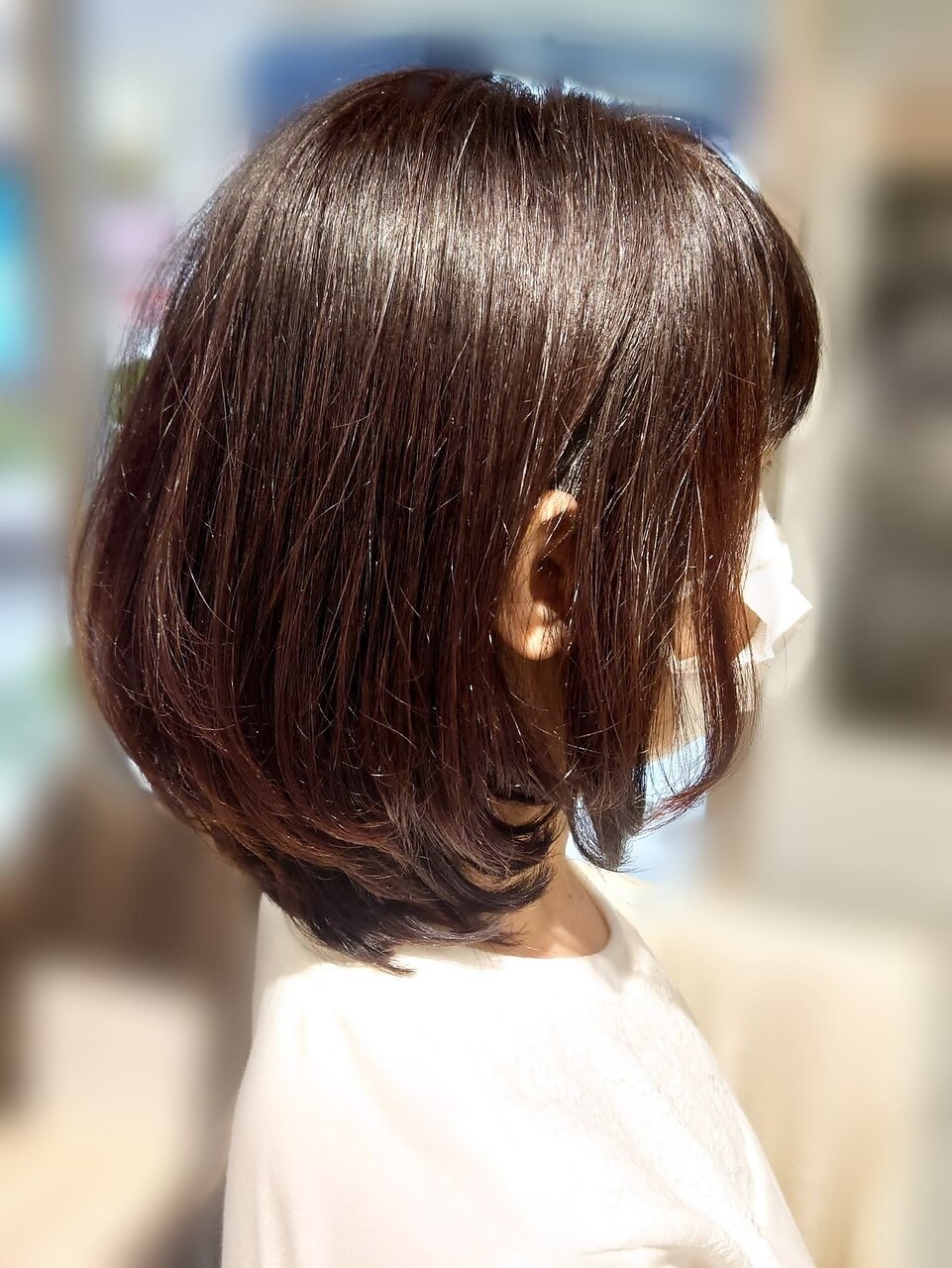 ストーリー　ルーセントショート　明るい栗色　ミディアム　カットあり 2025年夏】栗色 ショートの髪型・ヘアアレンジ｜人気順
