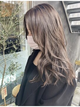 シャロン(SHARON) 【SHARON原宿】ロングスタイル×アッシュブラウン