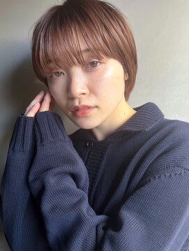 メイクス 表参道(MAKE'S omotesando) マッシュショート/暖色系カラー/ミニボブ【小野里】