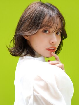 ラフィス ヘアーコロナ 河原町店(La fith hair corona) 【La fith】チョコレートブラウン×大人可愛いこなれミディ
