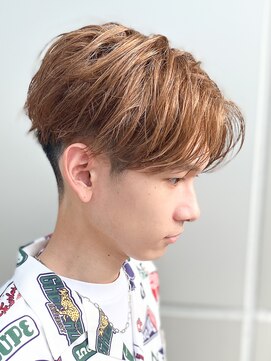 エルマーク(L-MARK) ニュアンスパーマセンターパートサイドパート韓国カルマパーマ