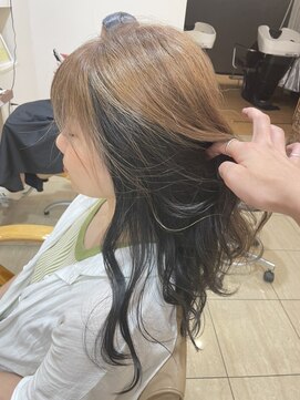 美粧ほそや 横浜反町 アンブレラカラー