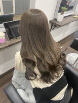 アンダーバーホワイト 広島 並木店(_WHITE) 【ブリーチなし】くすみベージュ