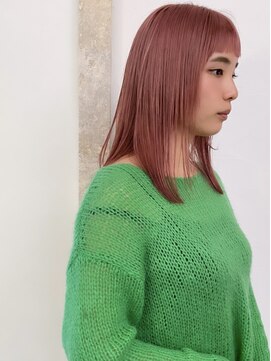 ニコリ(nicoli) 【nicoli】オン眉ミディアムスタイル*/出口