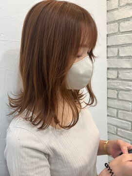 シック 大宮西口(CHIC) レイヤーミディアム/オレンジブラウン