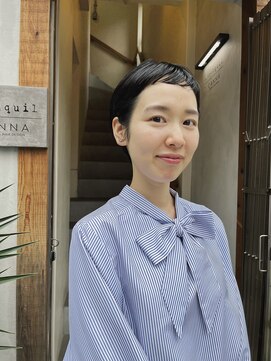 カンナ オーガニック ヘアデザイン(CANNA ORGANIC & HAIR DESIGN) タイトショート