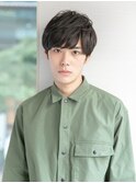 アッシュブラック/カルマパーマ［御茶ノ水/神保町］