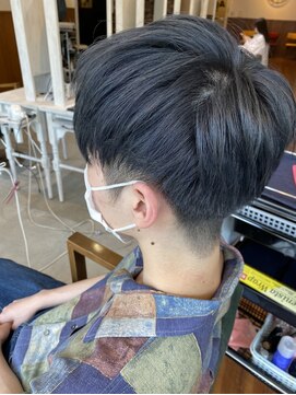 イージス(EZs) ネイビーブルー/ダブルカラー/ブリーチ