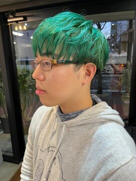 アイフィ(iFY) 【iFY 落合】刈り上げマッシュ×グリーン