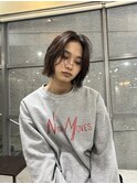 ▲メンズボブ メンズミディアム メンズロング ワックスなし