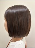 ぱっつんボブ