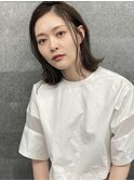 外ハネミディアムボブ