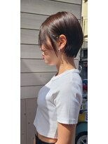 スティラサポ 平井駅南口(Stilla sapo)&nbsp;ハンサムショート×グレージュ