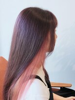 ホコル(hocoru) インナーカラーピンク