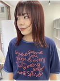 ★顔周りレイヤーミディアムカット