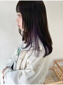 《花屋併設》グレージュ×ライラック