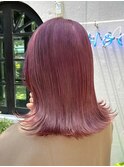 コットンピンク/ダブルカラー/ブリーチ/髪質改善/下北沢