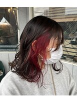 イブ(Eve)&nbsp;インナーカラー×ミディアムレイヤー