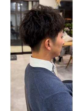ナンバー(number+) 20代30代韓流☆ソフトツイストスパイラルパーマショートマッシュ