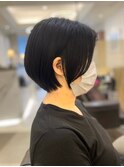 丸みハンサムショート