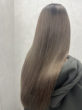 スカイ 本店(SKY) zuru_wカラーで作る透け感グレージュ