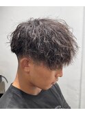 《残》ツイストスパイラルパーマ