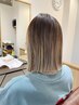 【青木指名限定】カット+ヘルシーハイライト