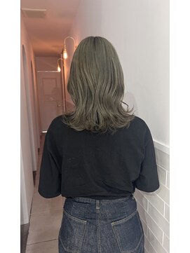 カシェ マエノヘタ(Cashe'e MAENOHETA) Olive gray