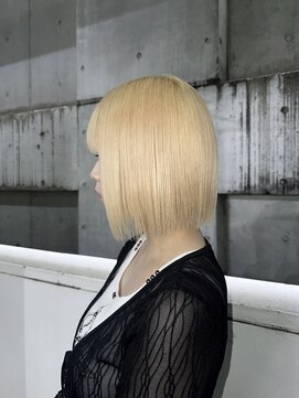 ゲーム 渋谷店(GAME) ホワイトグレージュ/デジタルパーマ/チェリーブラウン/渋谷