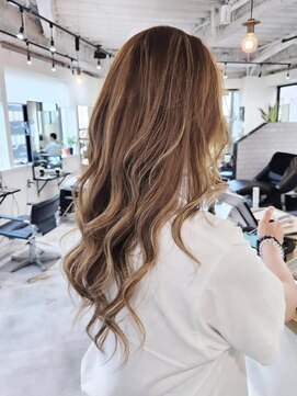 エイス 梅田 中津(Ace) ハイライト　ベージュカラー