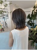 バレイヤージュラベンダーカラー