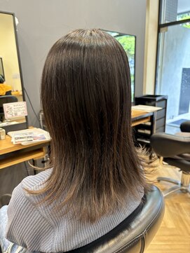 アルター(aL ter) 【艶感抜群トリートメント】暗めカラー/グランマッシュ/中島