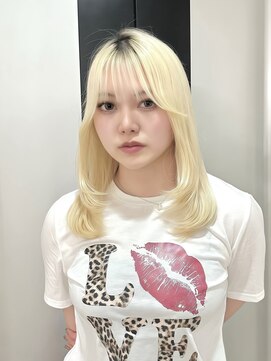 レブ 心斎橋(REV.) 髪質改善/ブリーチ/ダブルカラー/韓国/インナーカラー/心斎橋