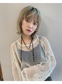 レイヤーボブ ウルフボブ 顔周りレイヤー ボブ 