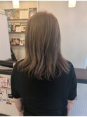 秋に向けて透明感のあるハイライトもいいです。