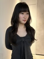 チル 福井駅前店(Chill)&nbsp;福井ハイレイヤーハッシュカット韓国くびれヘア透明感カラー学生