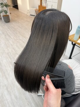 髪質改善トリートメント＋カラー