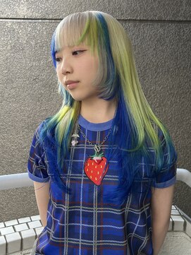 イエナ 渋谷(IENA) ハイトーンカラー裾カラークラゲヘアーケアブリーチ