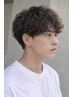 メンズカット+コスメパーマ＋クイックスパ　￥9500