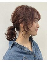 アニー 松戸(ANNI)&nbsp;着物ヘア/大人ガーリー/ダークアッシュ/似合わせカット/松戸駅