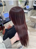 ブリーチなし★チェリーレッド